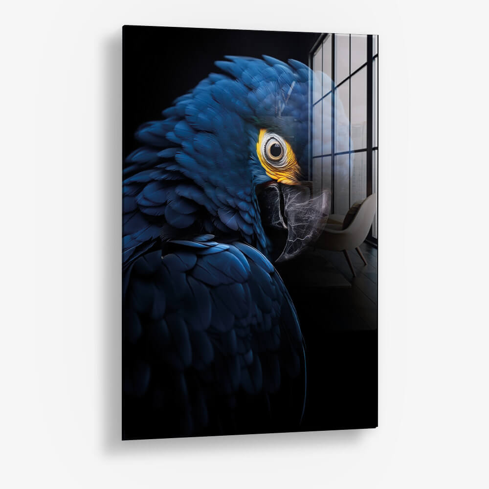 Blue Macaw – Verre