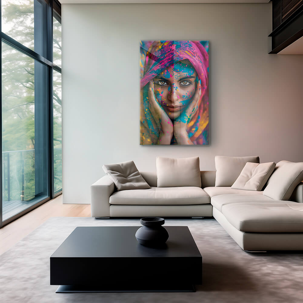 Colorful Lady – Verre