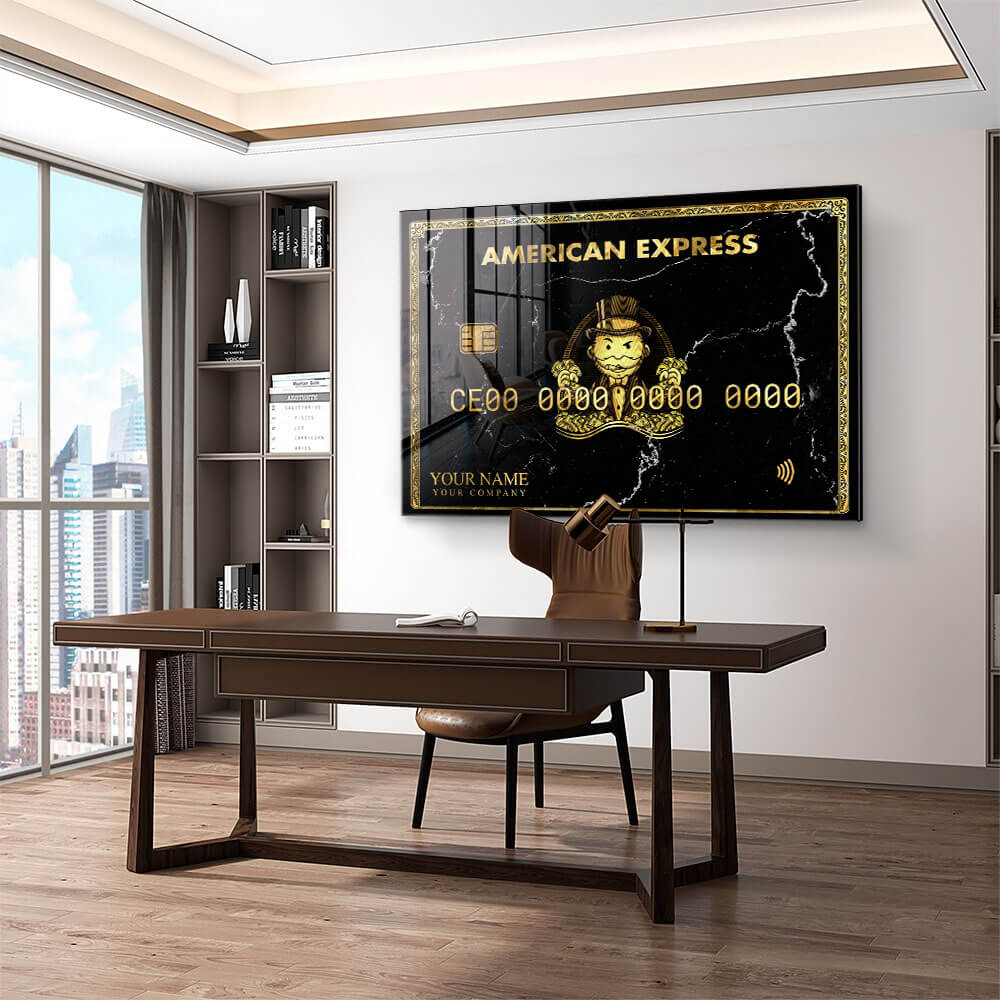 Custom AMEX (Gold) – Verre