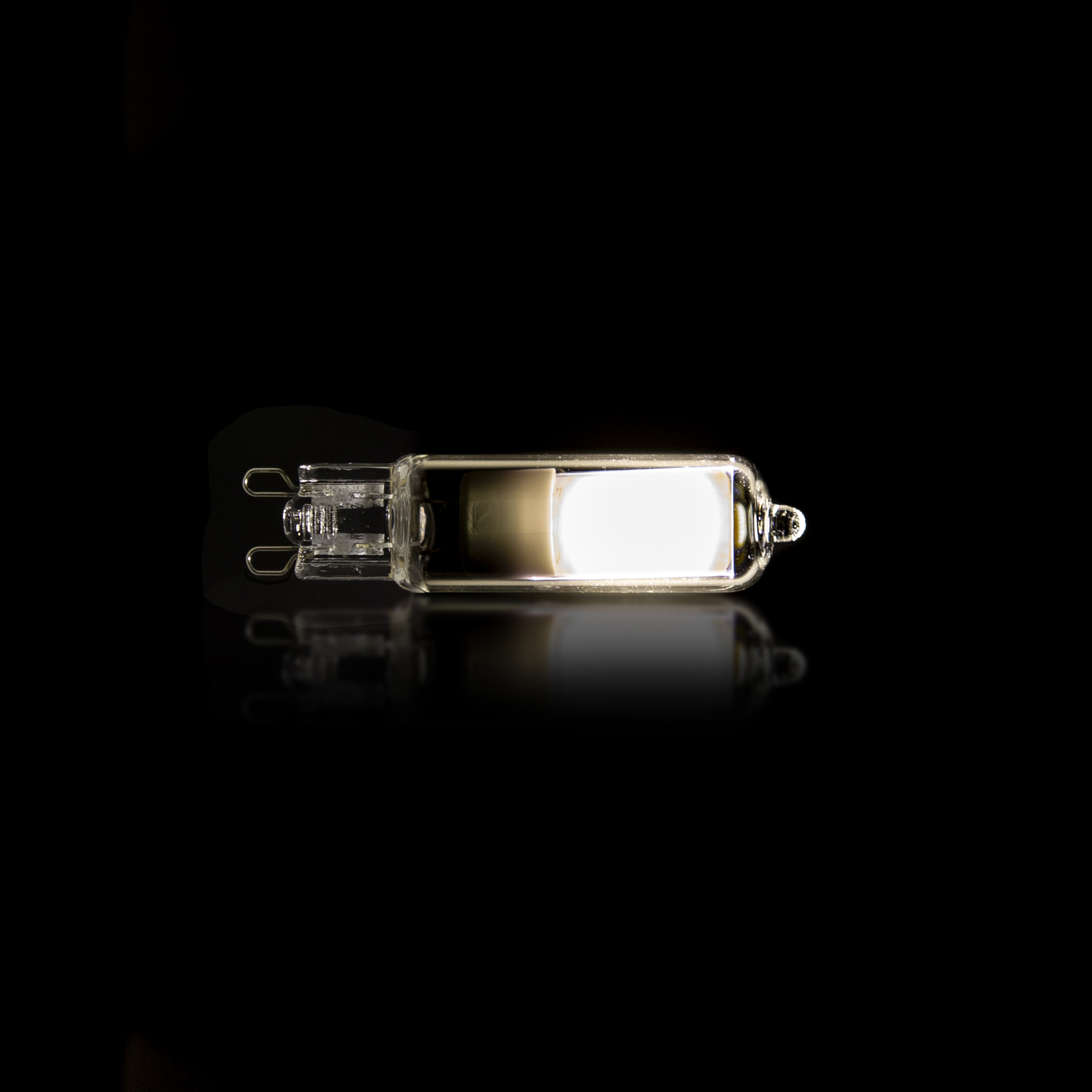 Source lumineuse LED G9 / Verre transparent