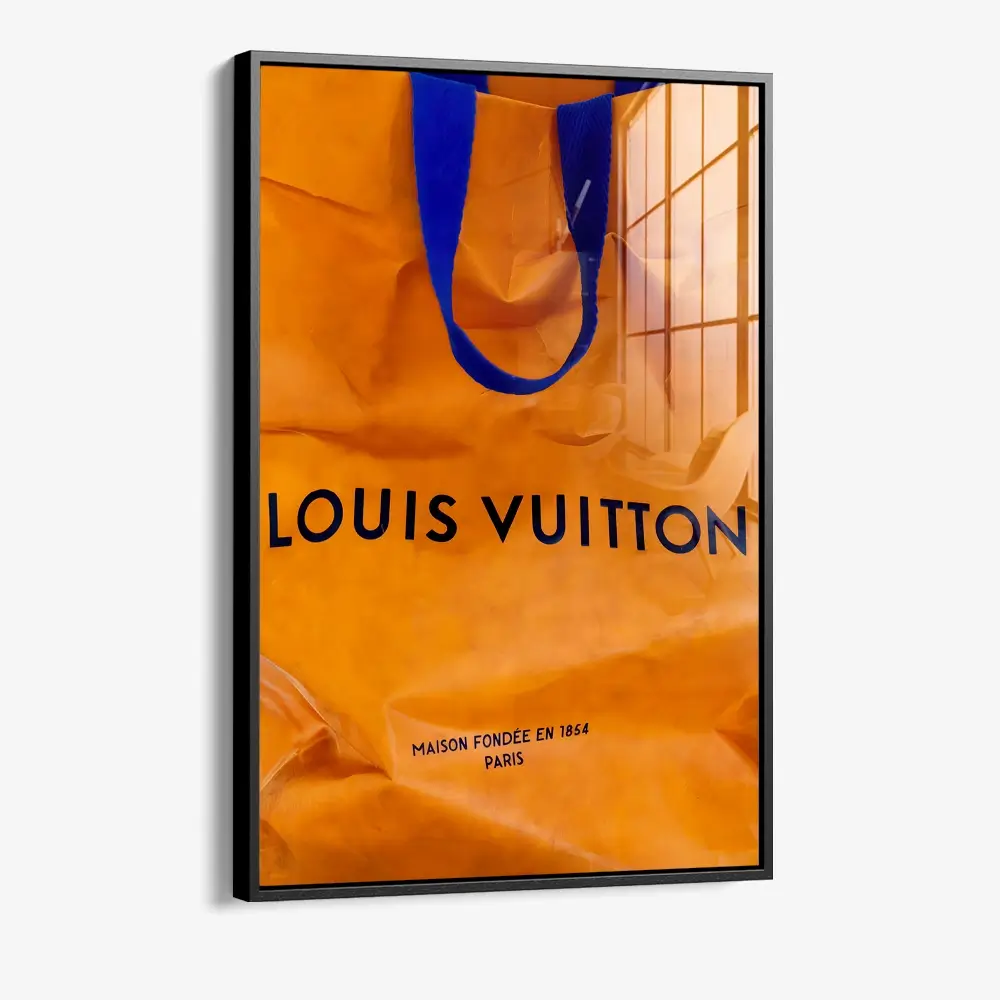 LV Bag Poster – Verre