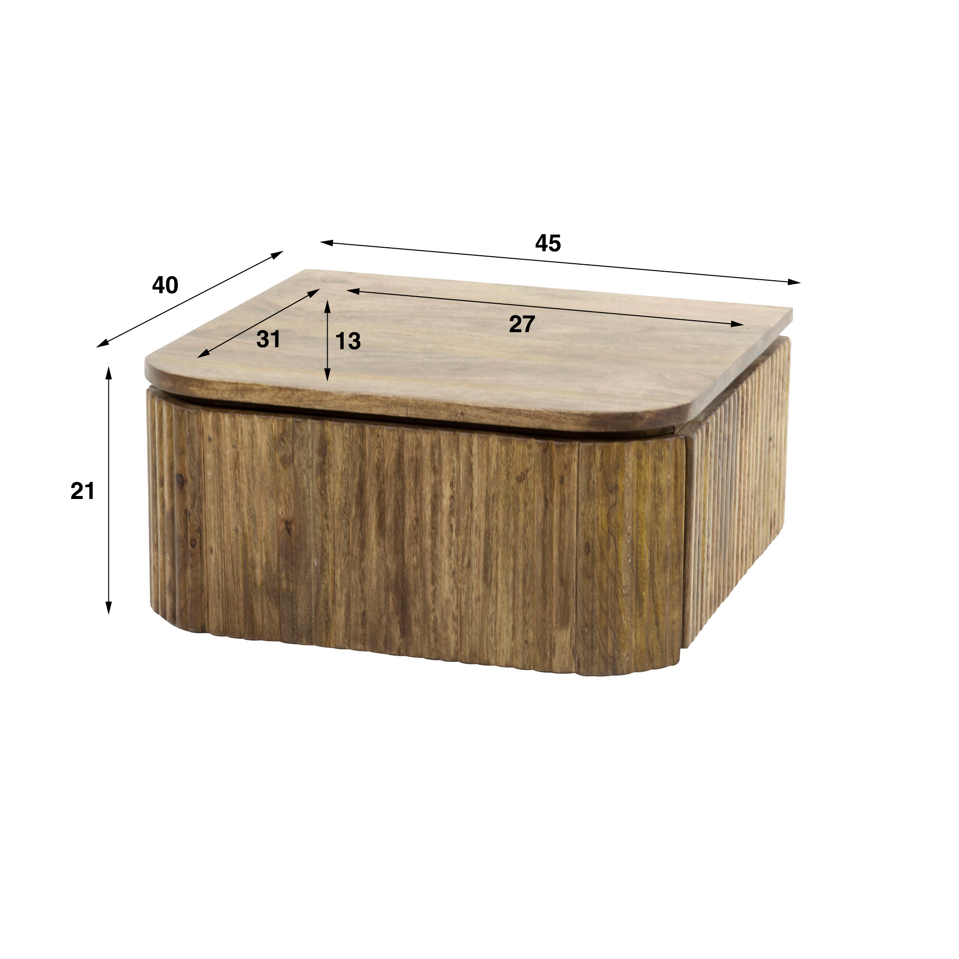 Table de chevet 1L Sway Pendu