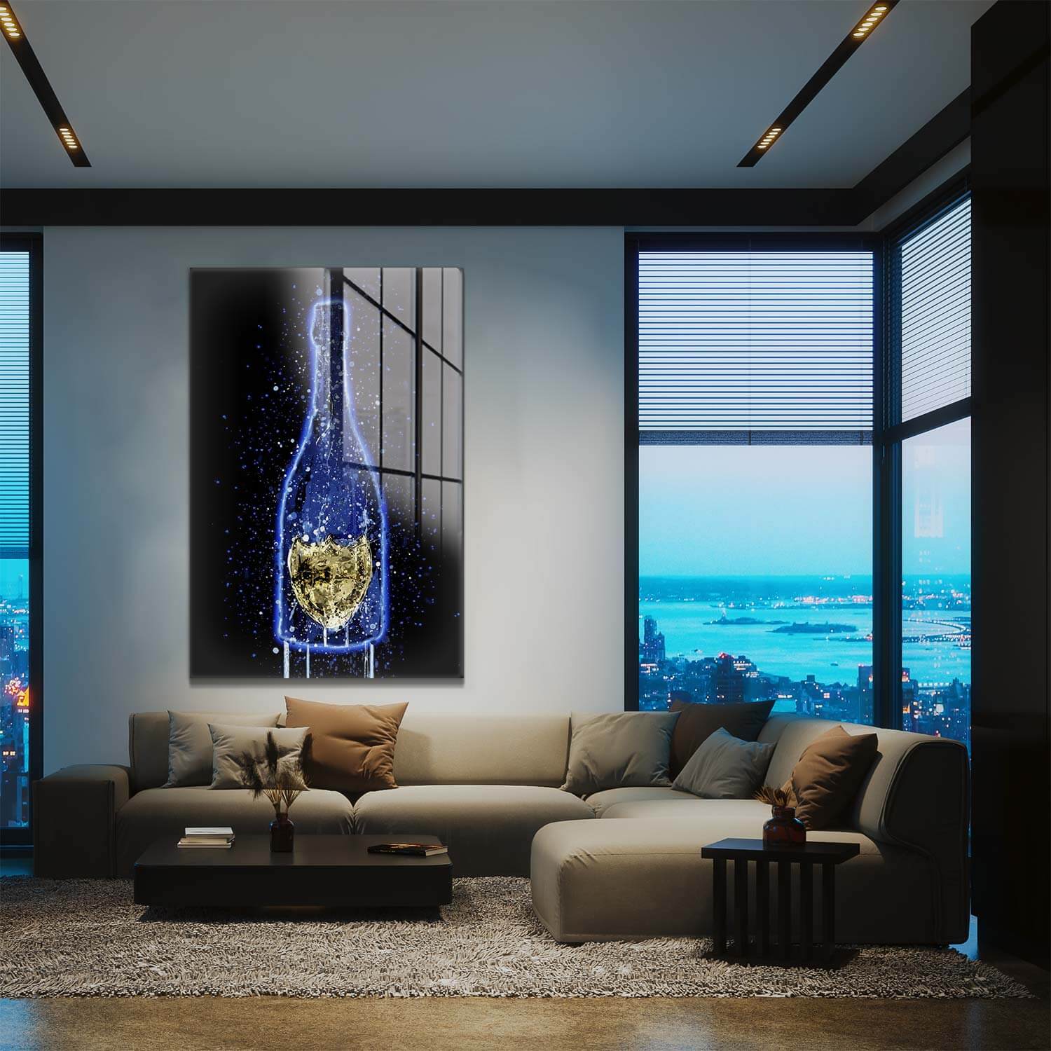 Blue Champagne (Limited Edition) – Verre