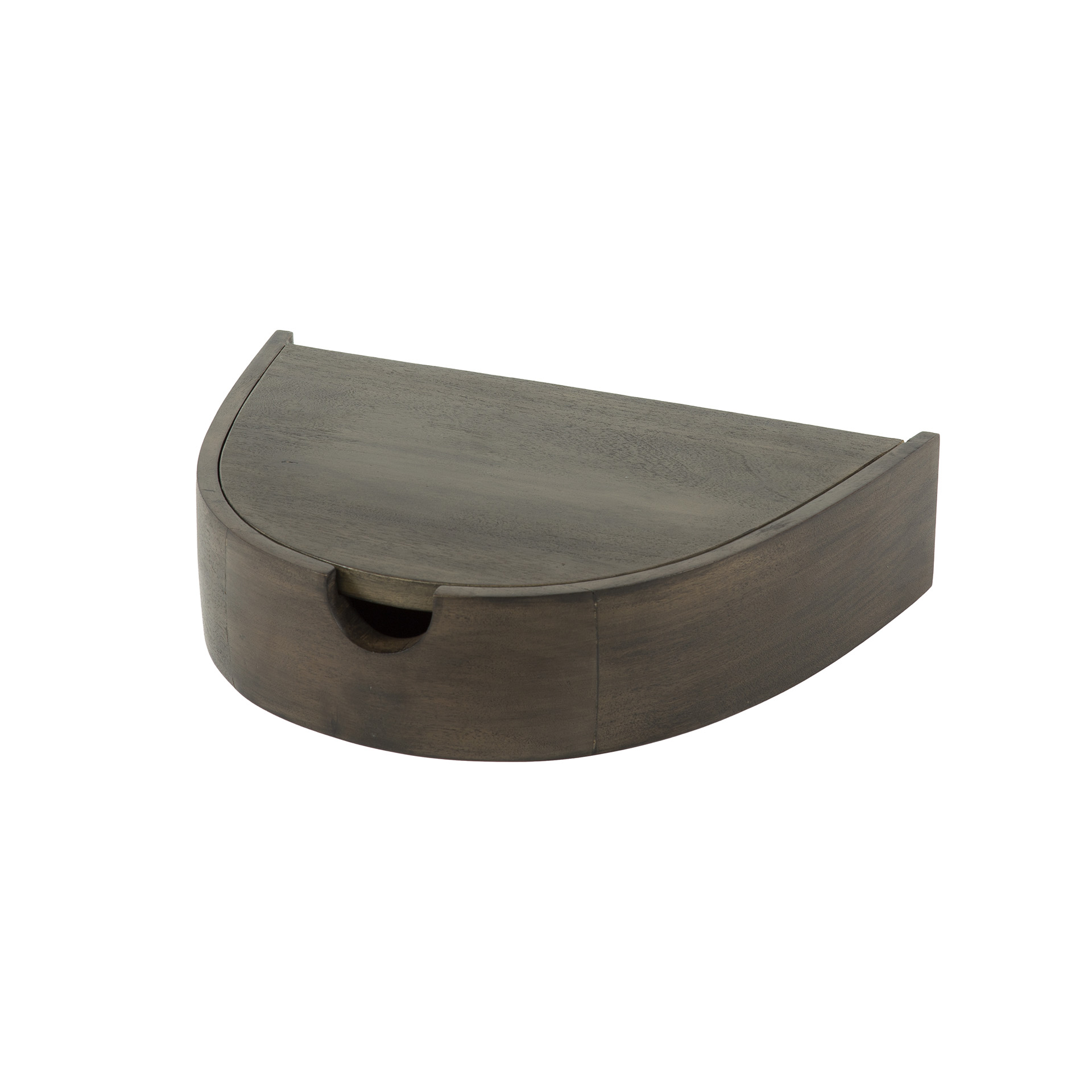 Table de chevet Cove flottante 1 tiroir - lot de 2 - vernis acacia