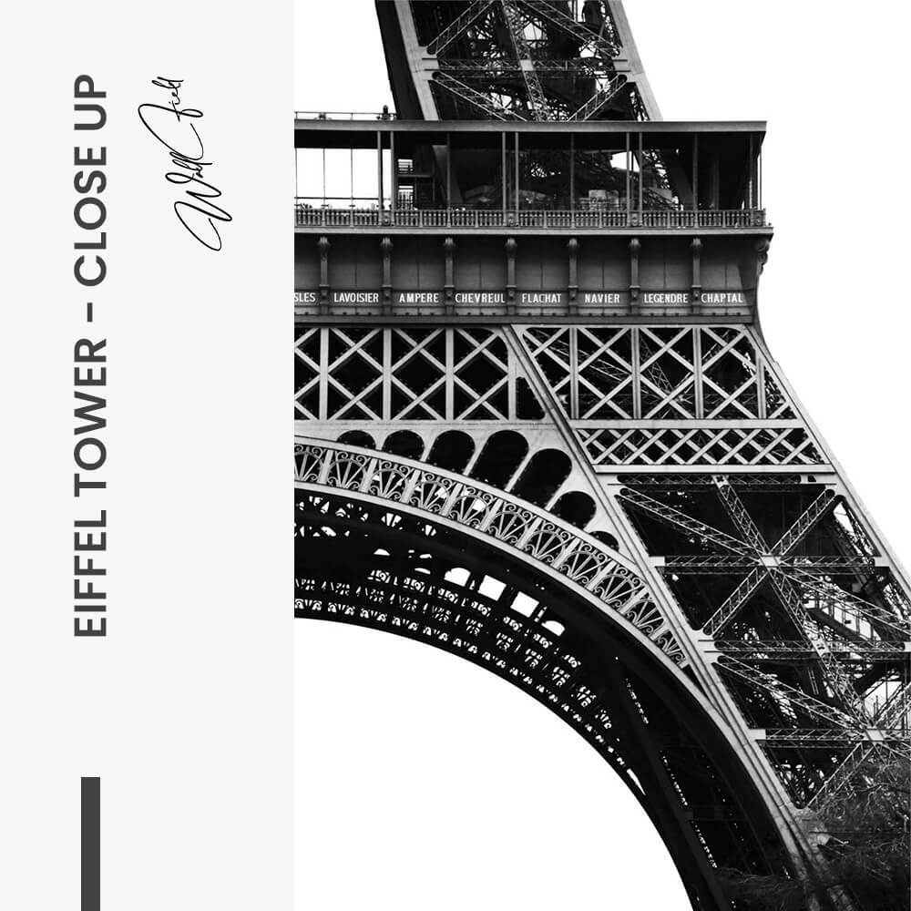 Eiffel Tower - Close Up – Verre