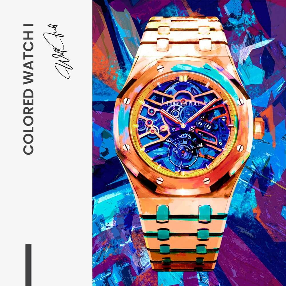 Colored Watch I – Verre