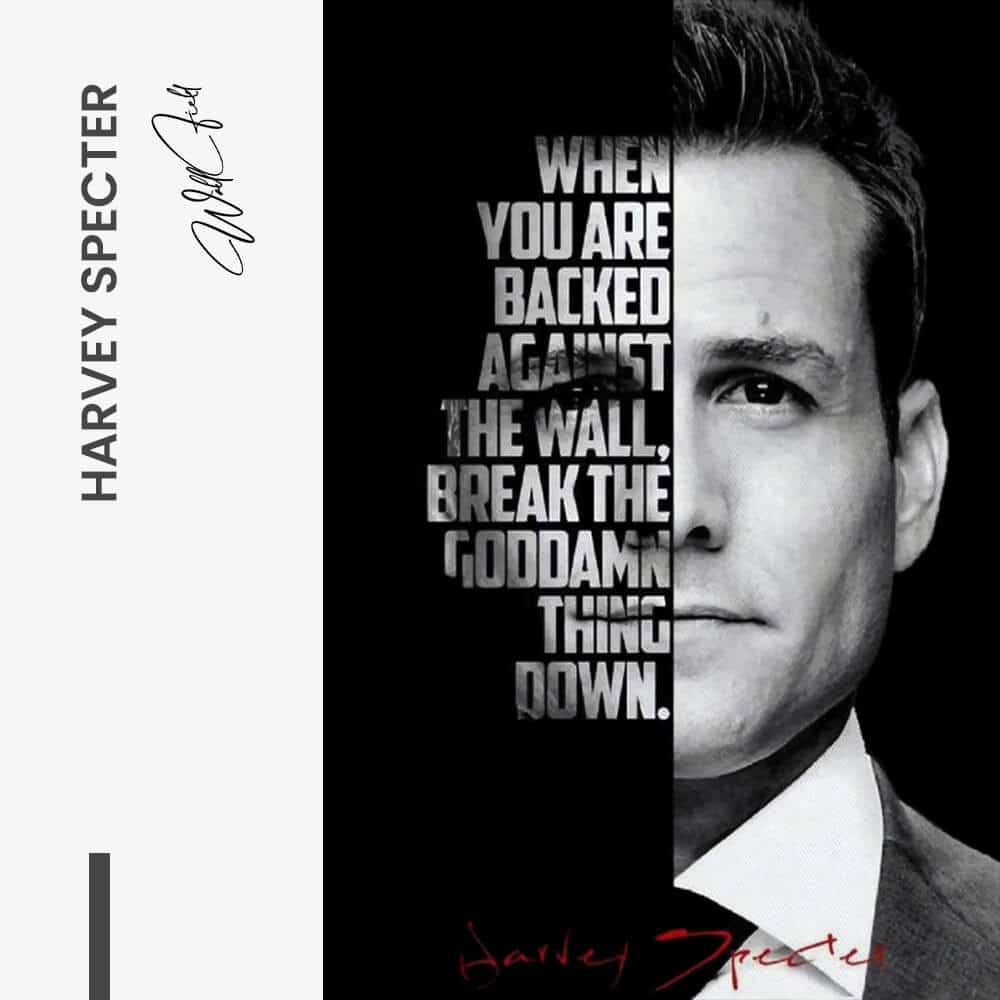 Harvey Specter - Verre