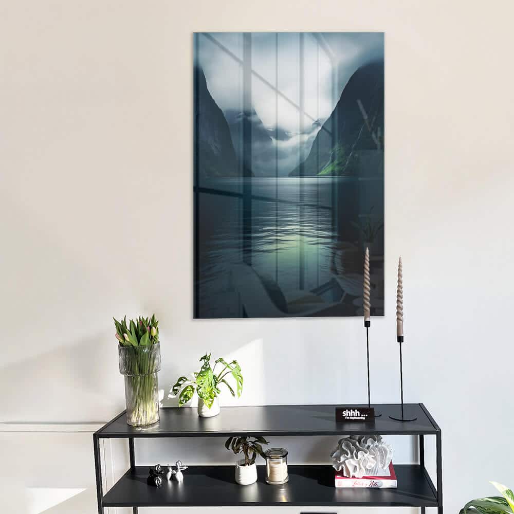 Misty Lake I – Verre