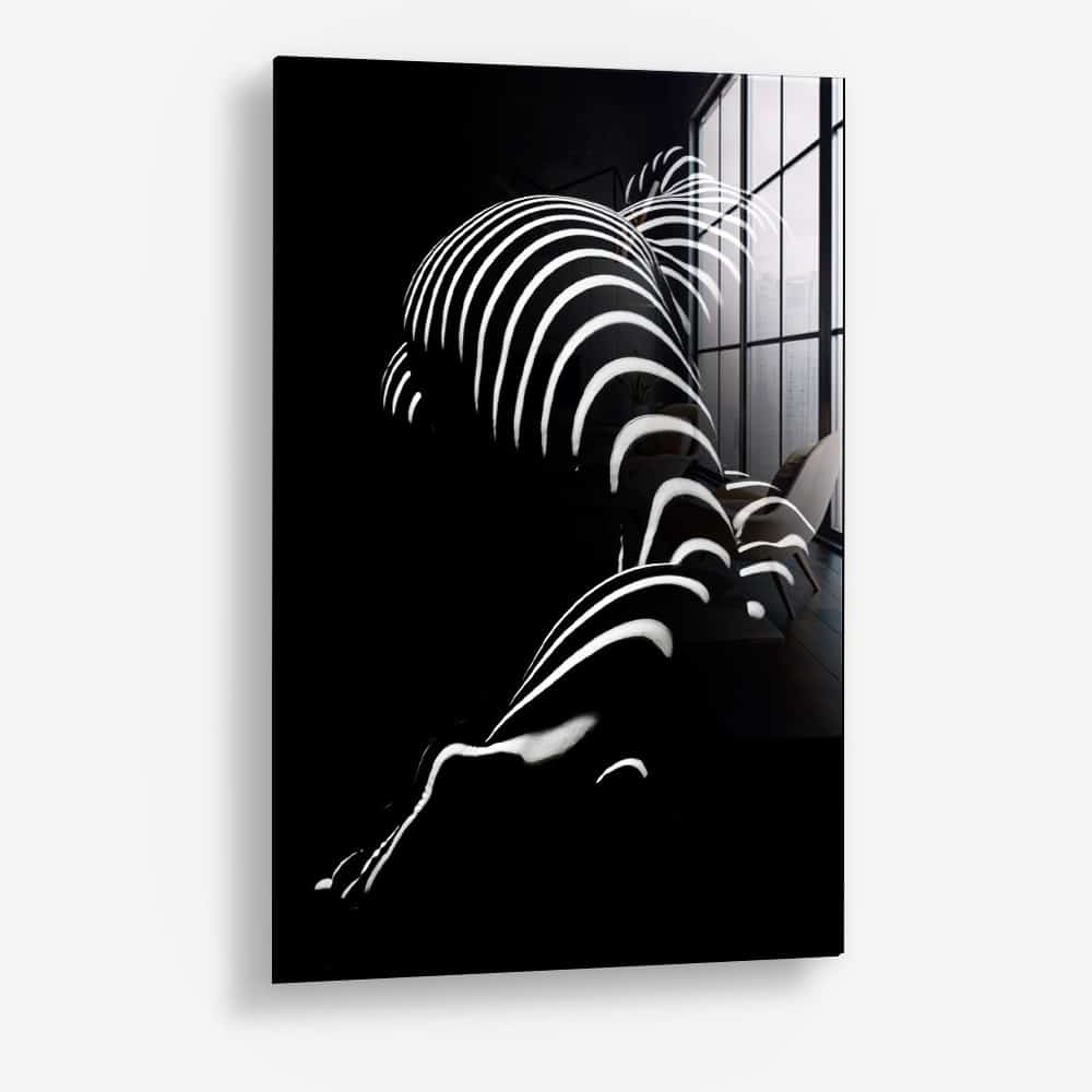 Zebra Woman – Verre
