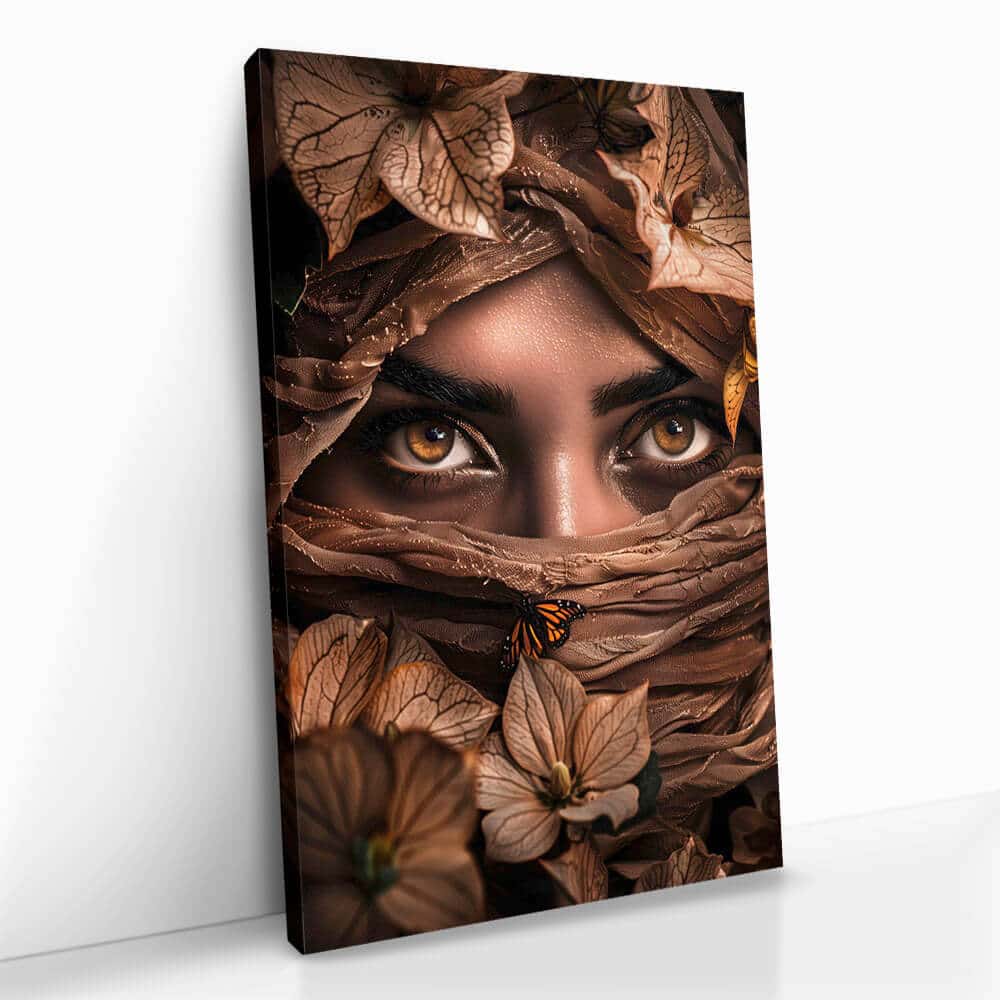 "Scarfed Woman"