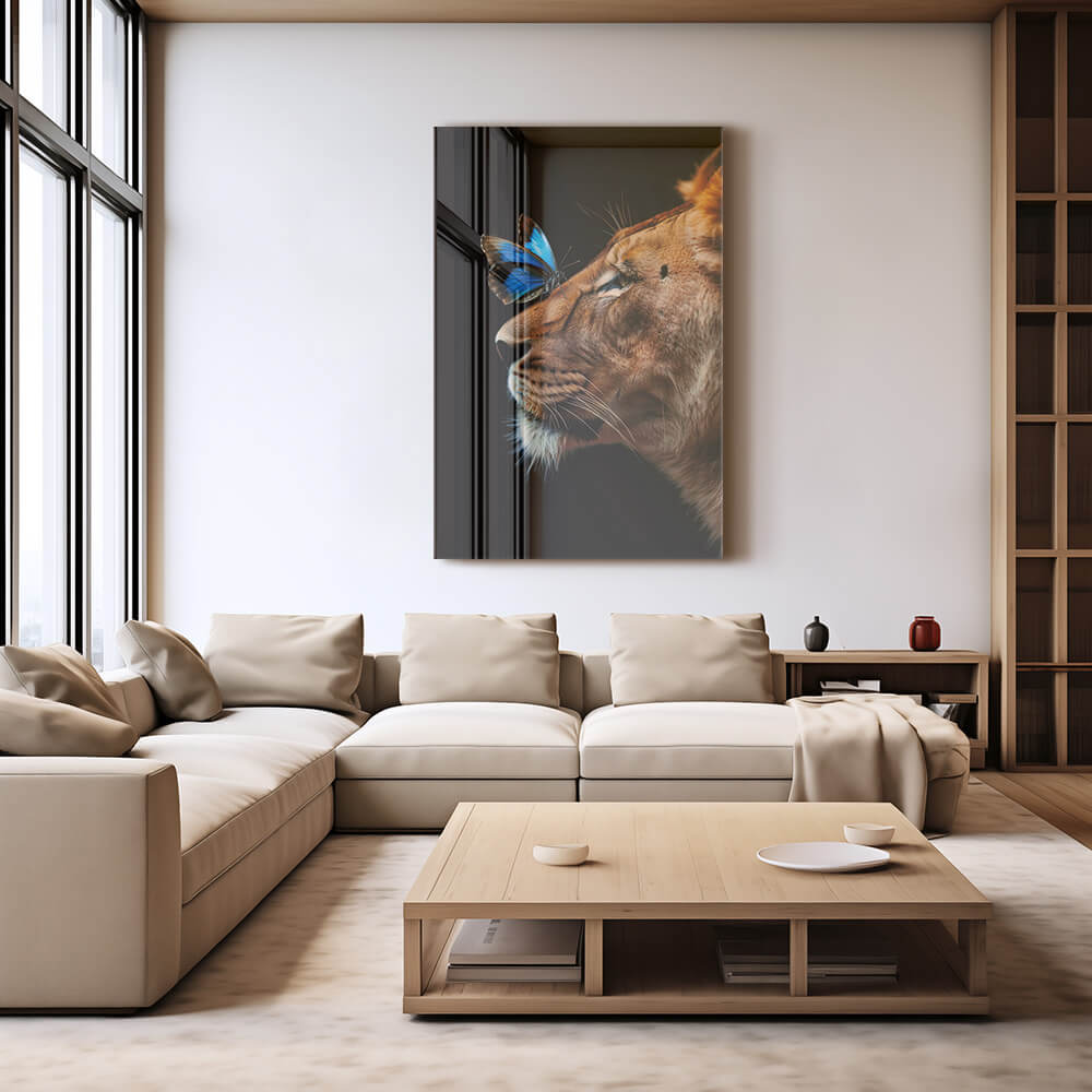 Butterfly Lioness – Verre
