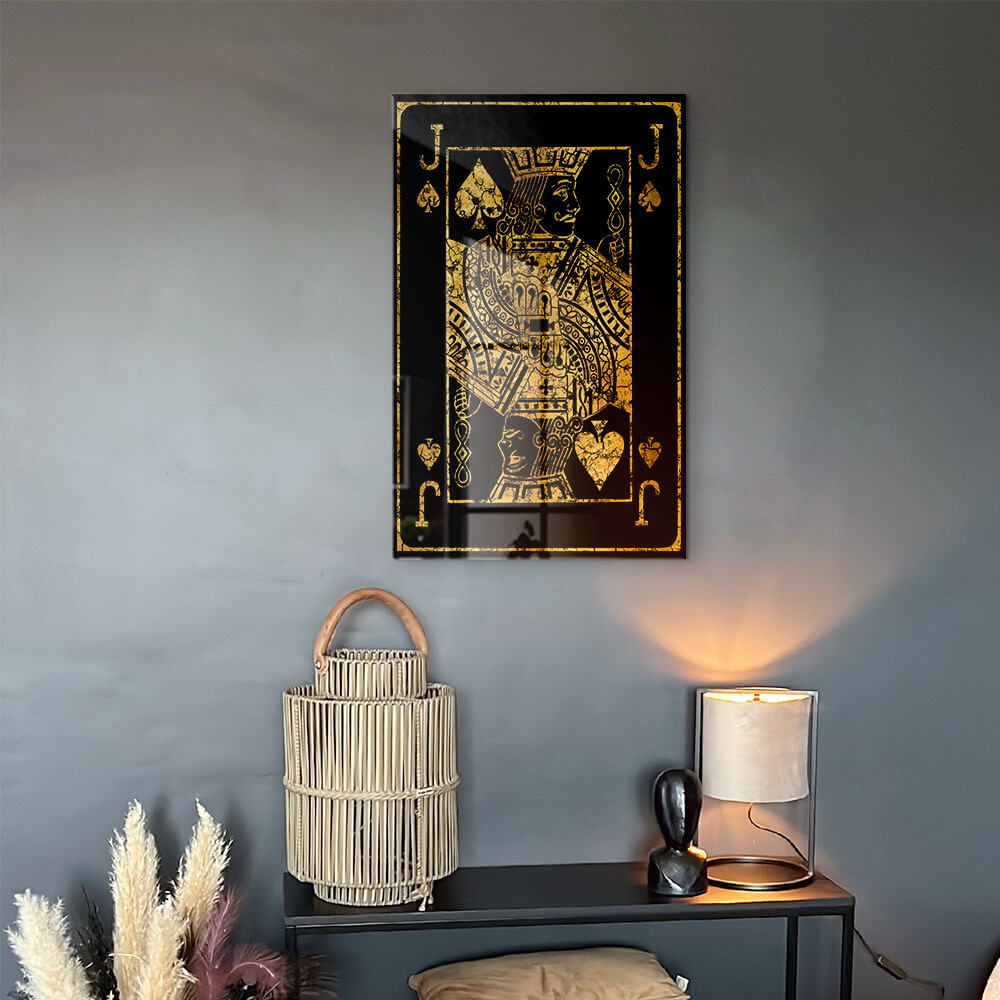 Golden Card J – Verre