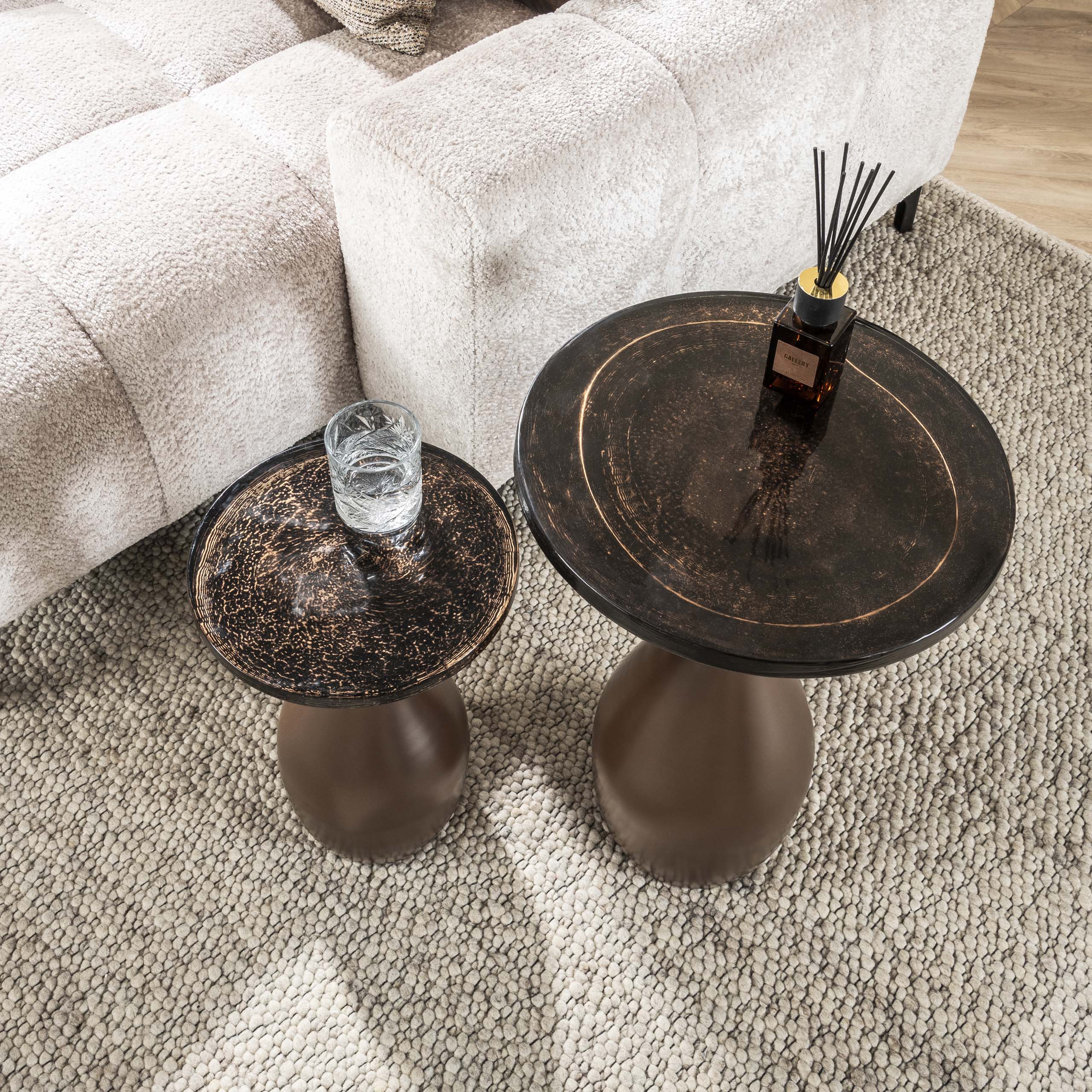 Table d'appoint Eclipse Drop M - Cuivre antique