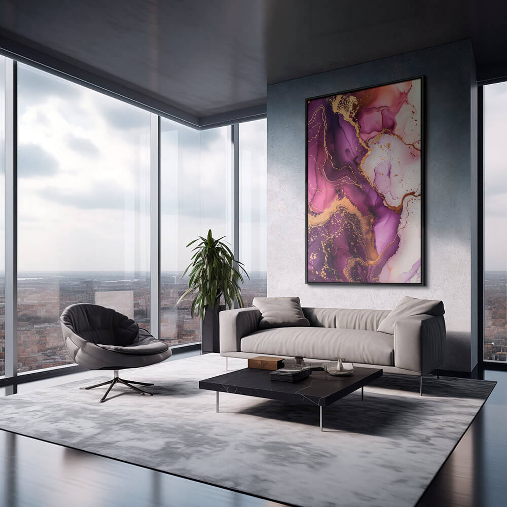 "Purple Marble"