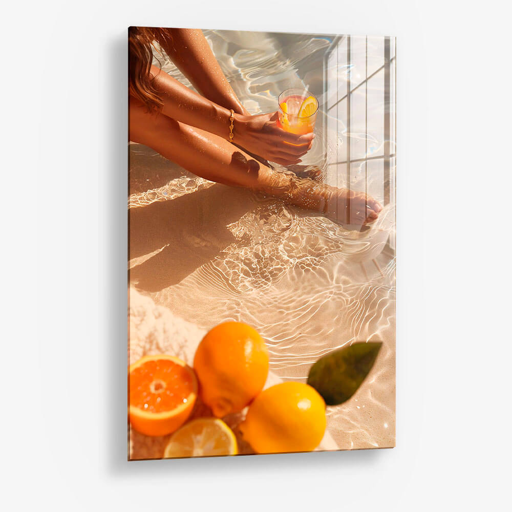 Fruits at the beach – Verre
