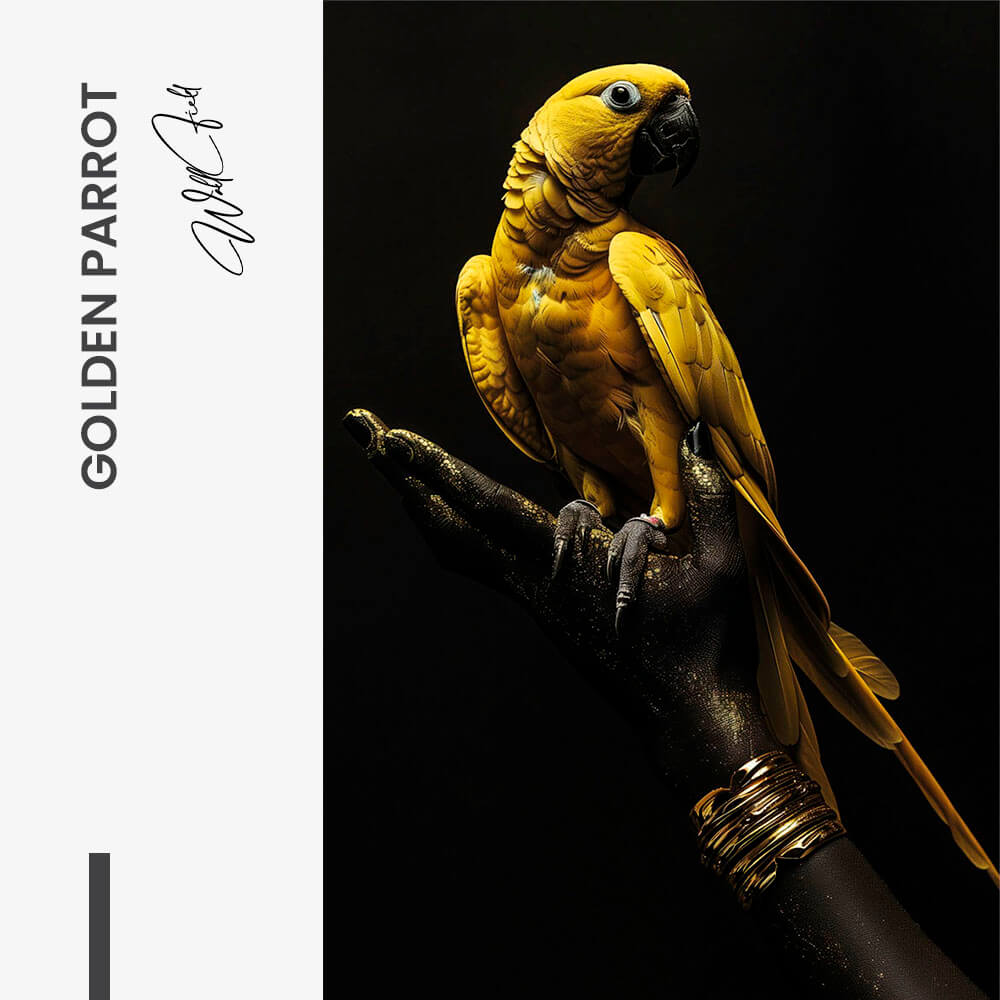 Golden Parrot – Verre
