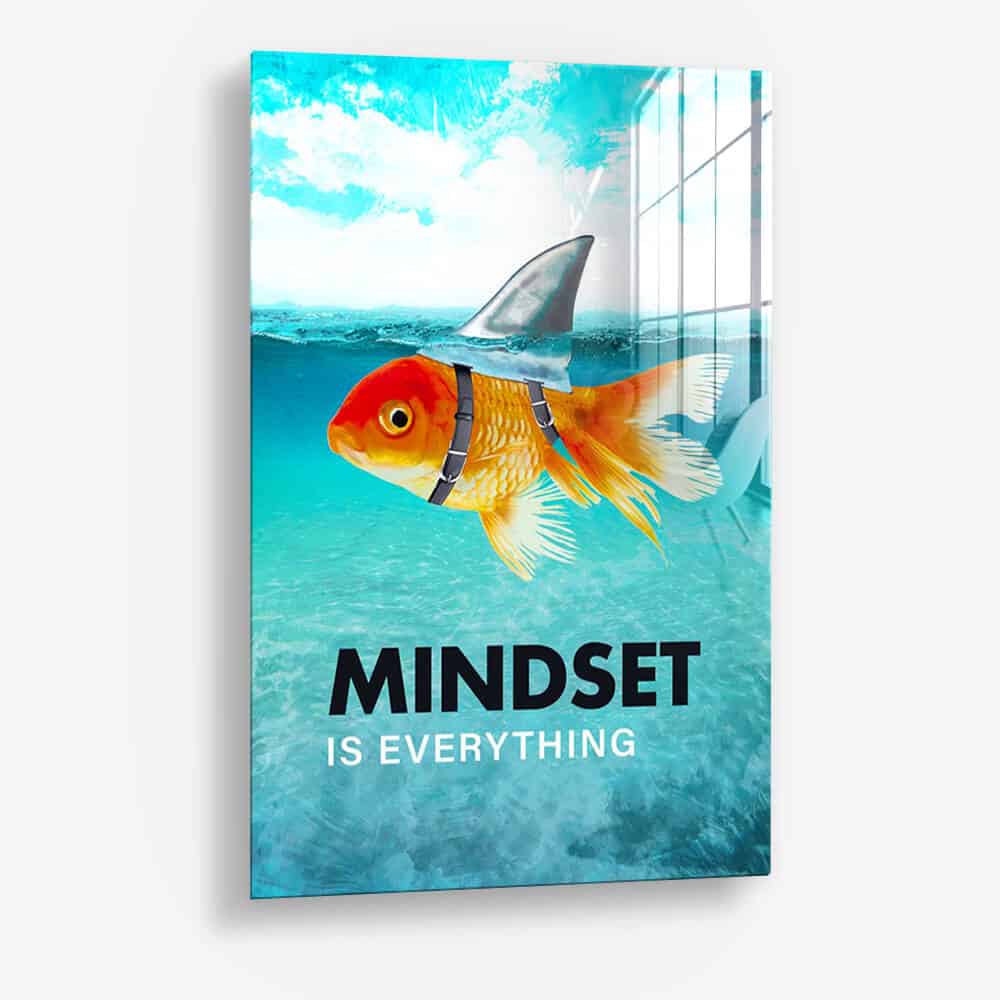Mindset is Everything - Verre