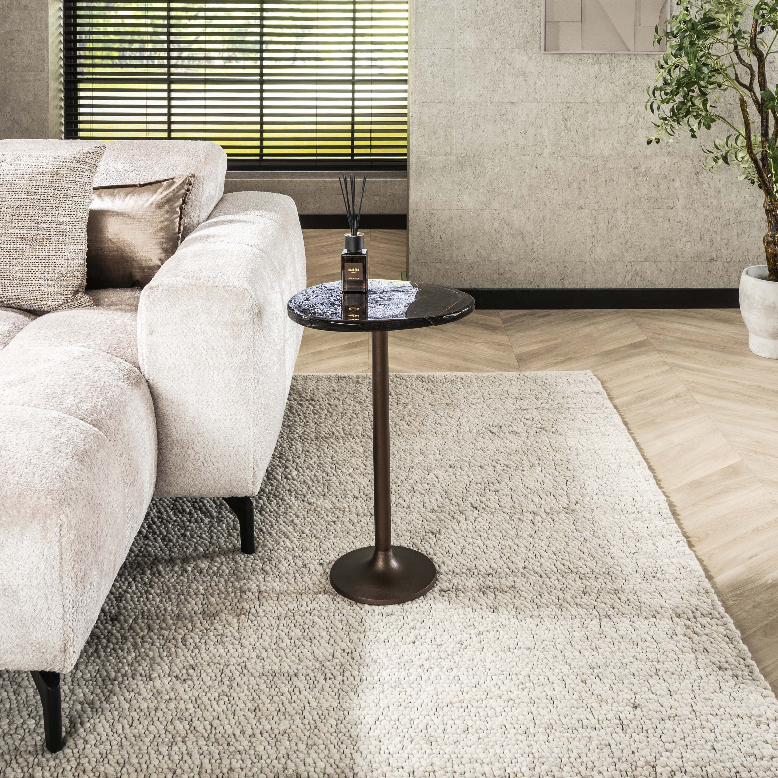 Table d'appoint Eclipse haute - Cuivre antique