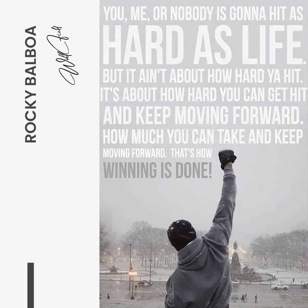 Rocky Balboa - Verre