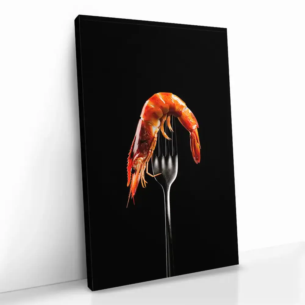 "Shrimp Silhouette"