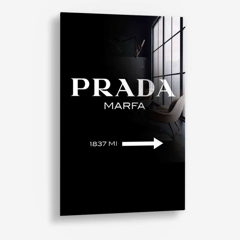 Prada Marfa NOIR - Verre