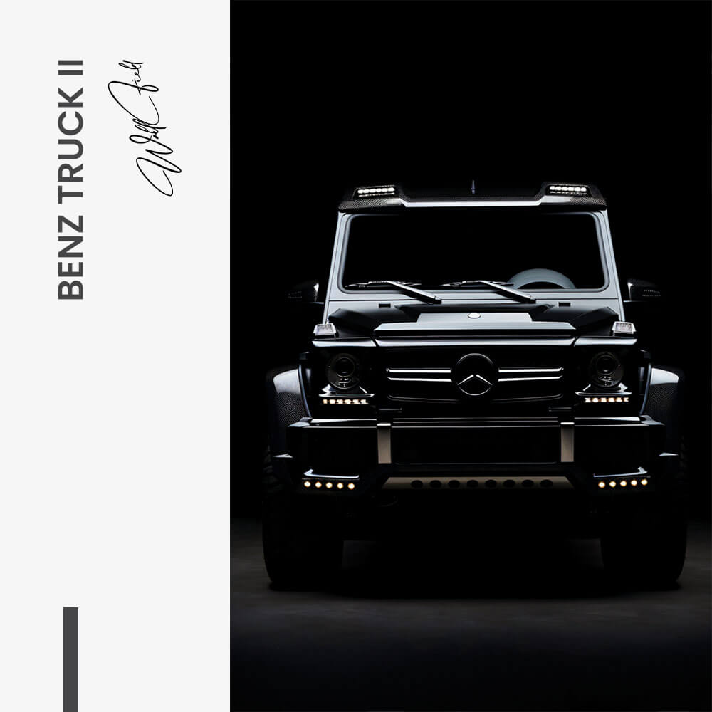 Benz Truck II – Verre