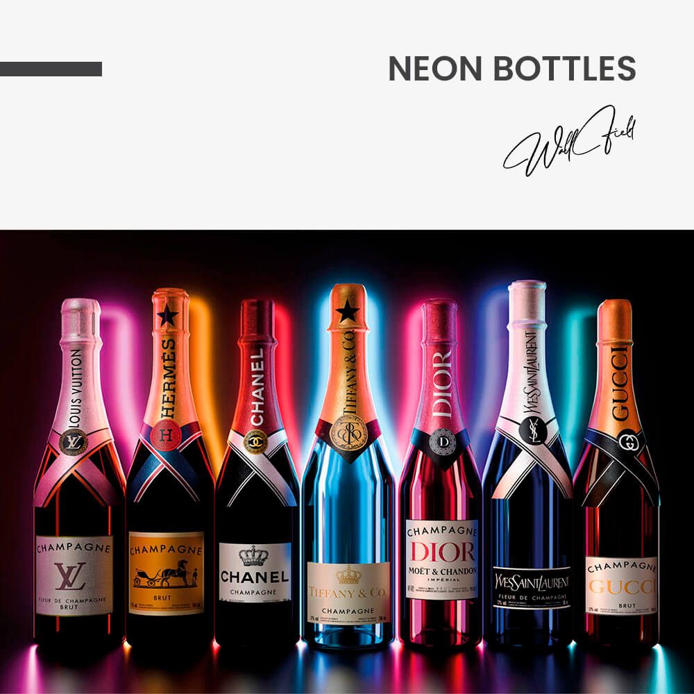 Neon Bottles – Verre