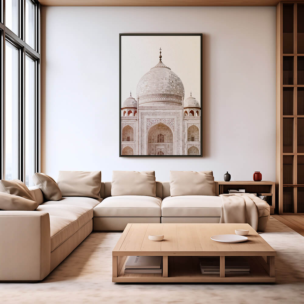 "Taj Mahal Closeup"