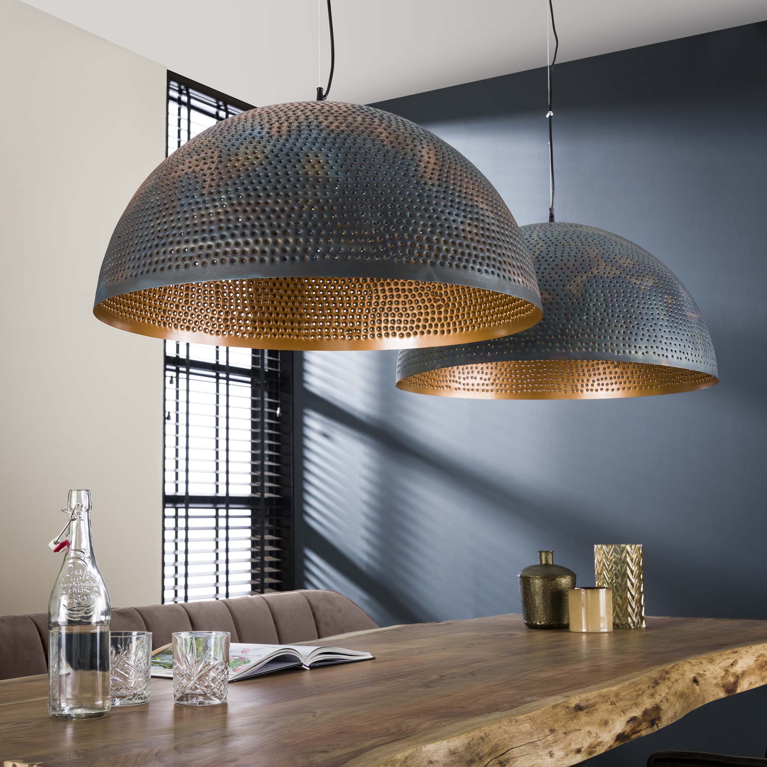 Lampe suspendue 2L Punch Bulge