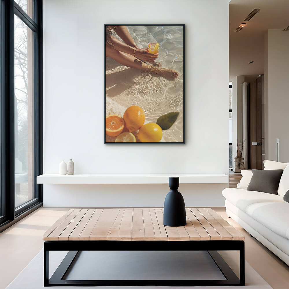 "Fruits at the beach"