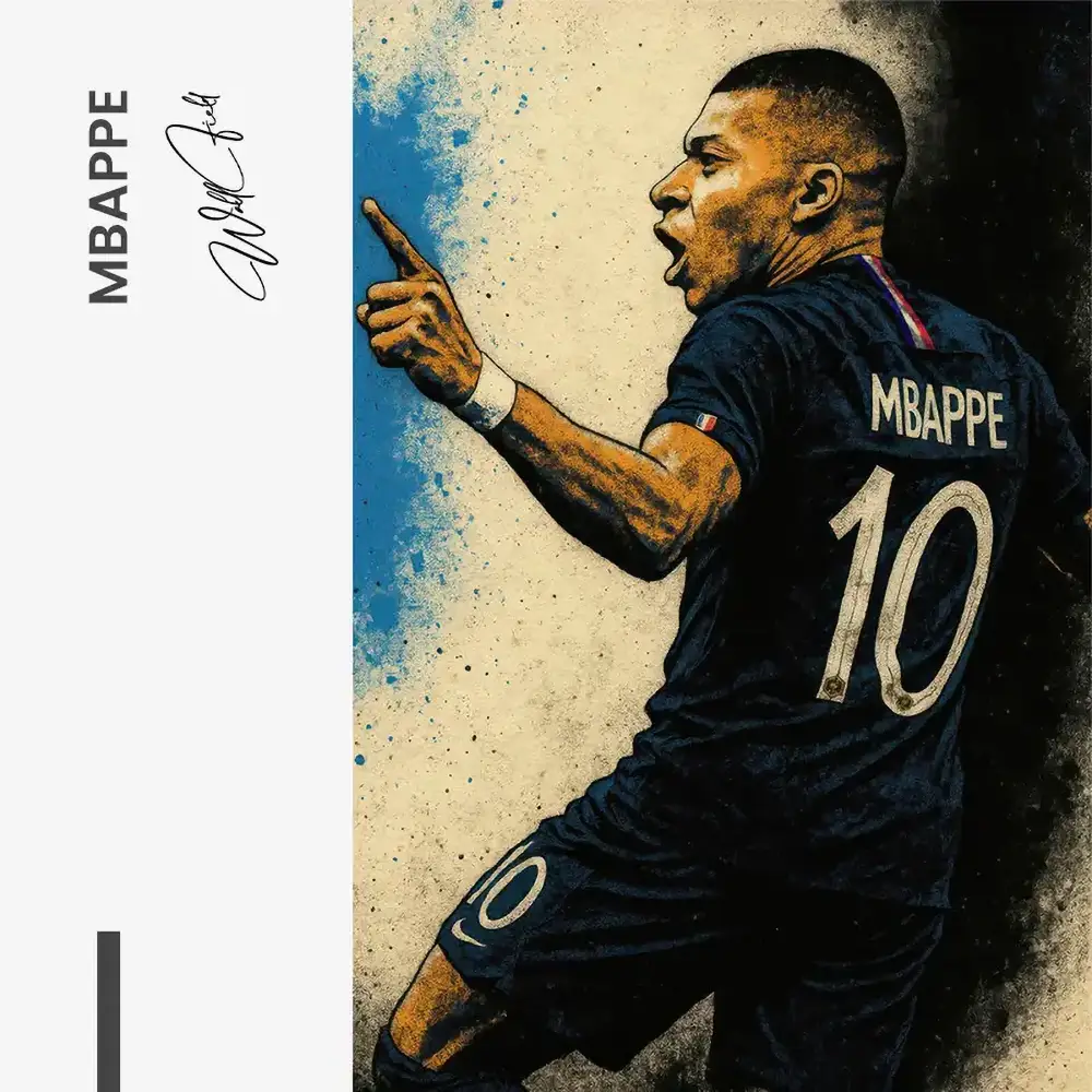 Mbappe – Verre