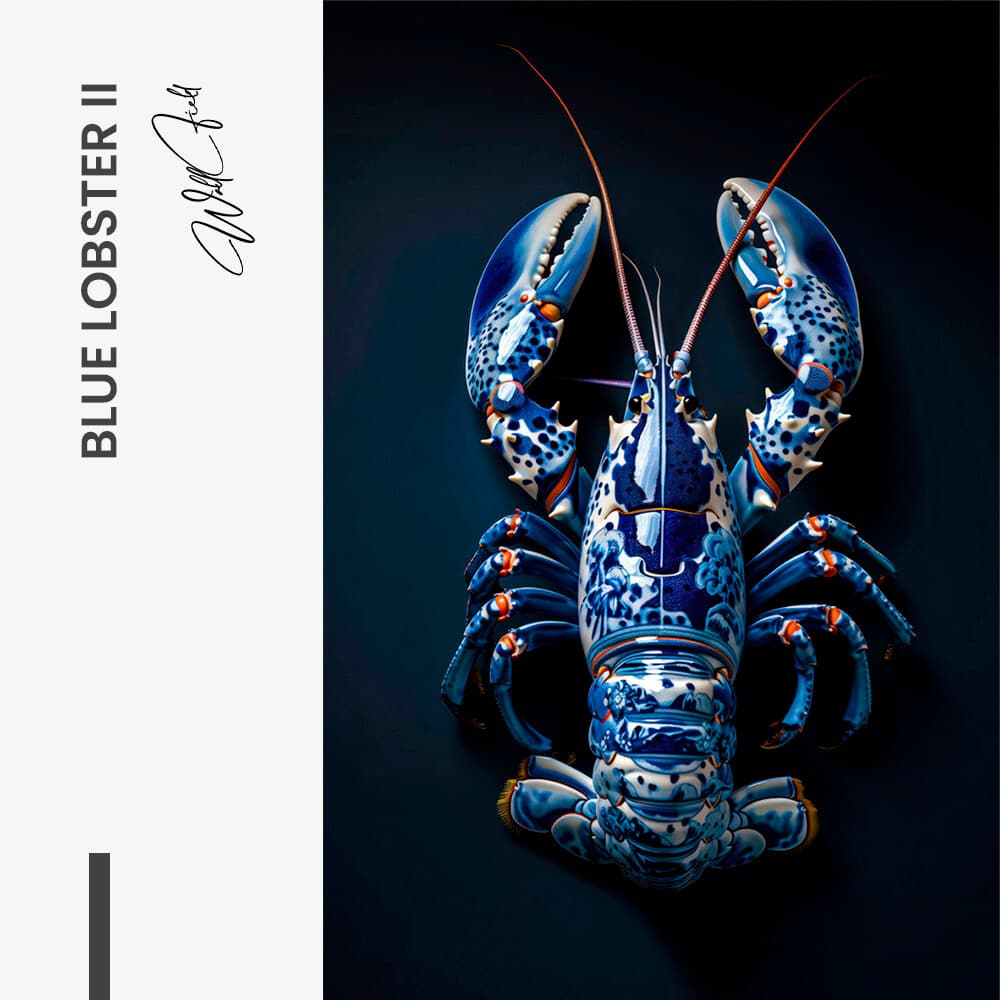 Blue Lobster II – Verre