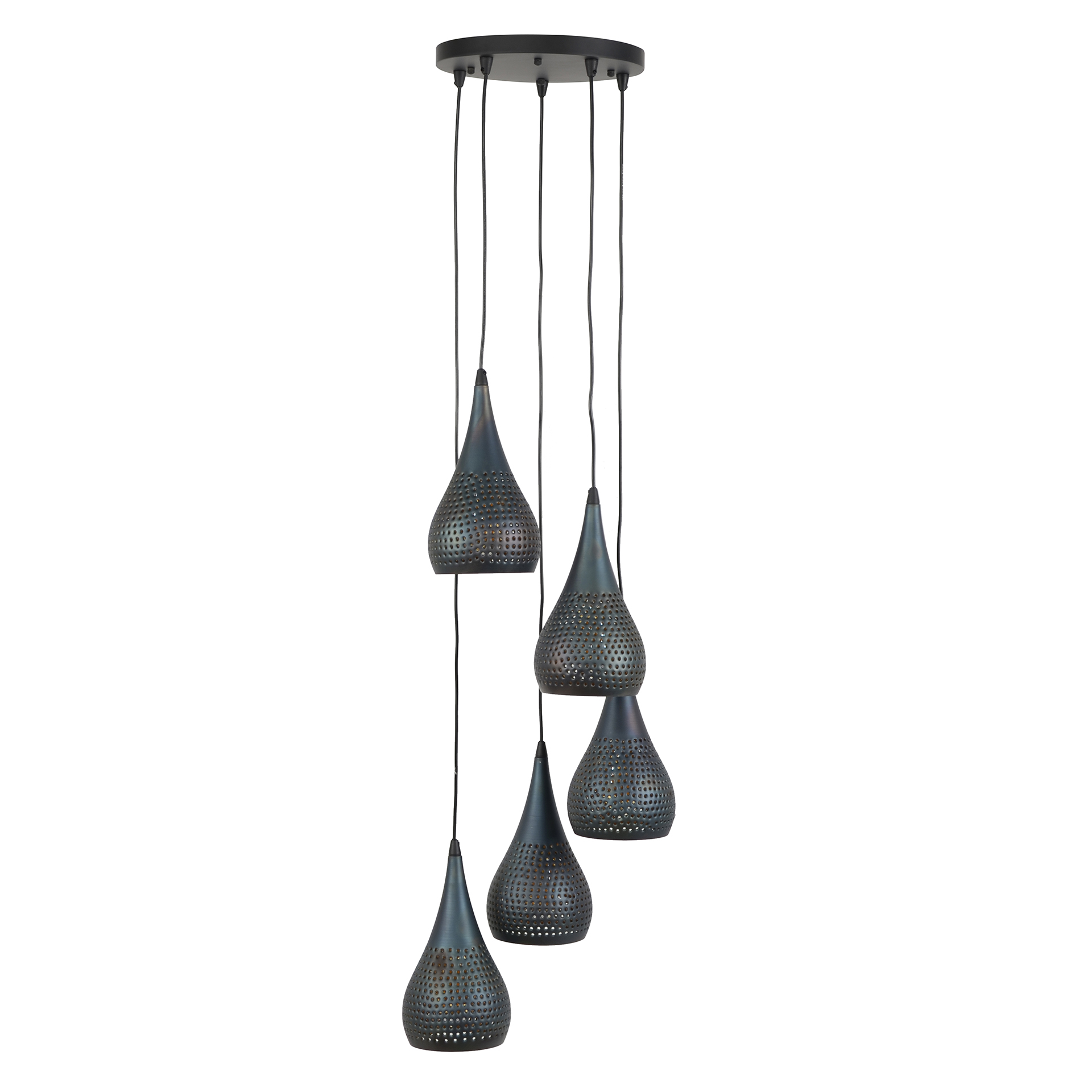 Lampe suspendue 5L Punch étagé