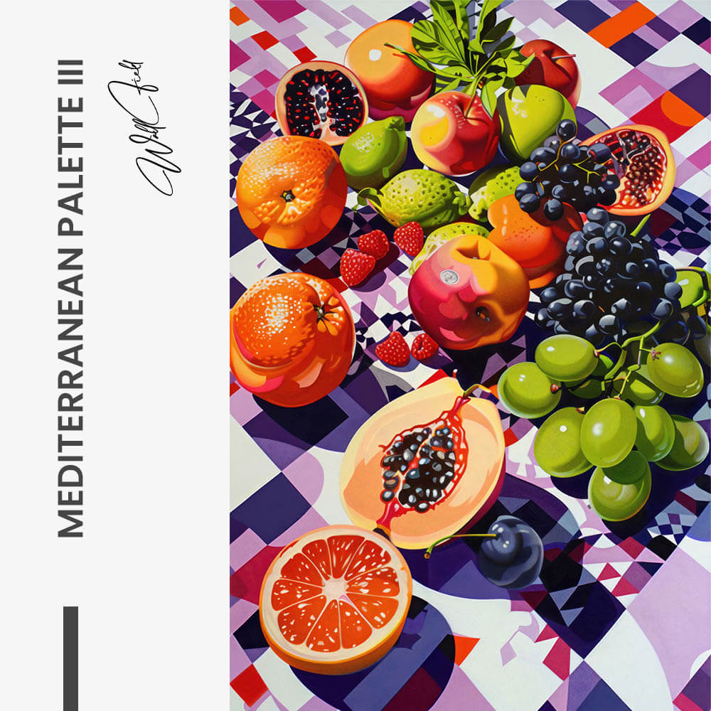 Mediterranean Palette III – Verre