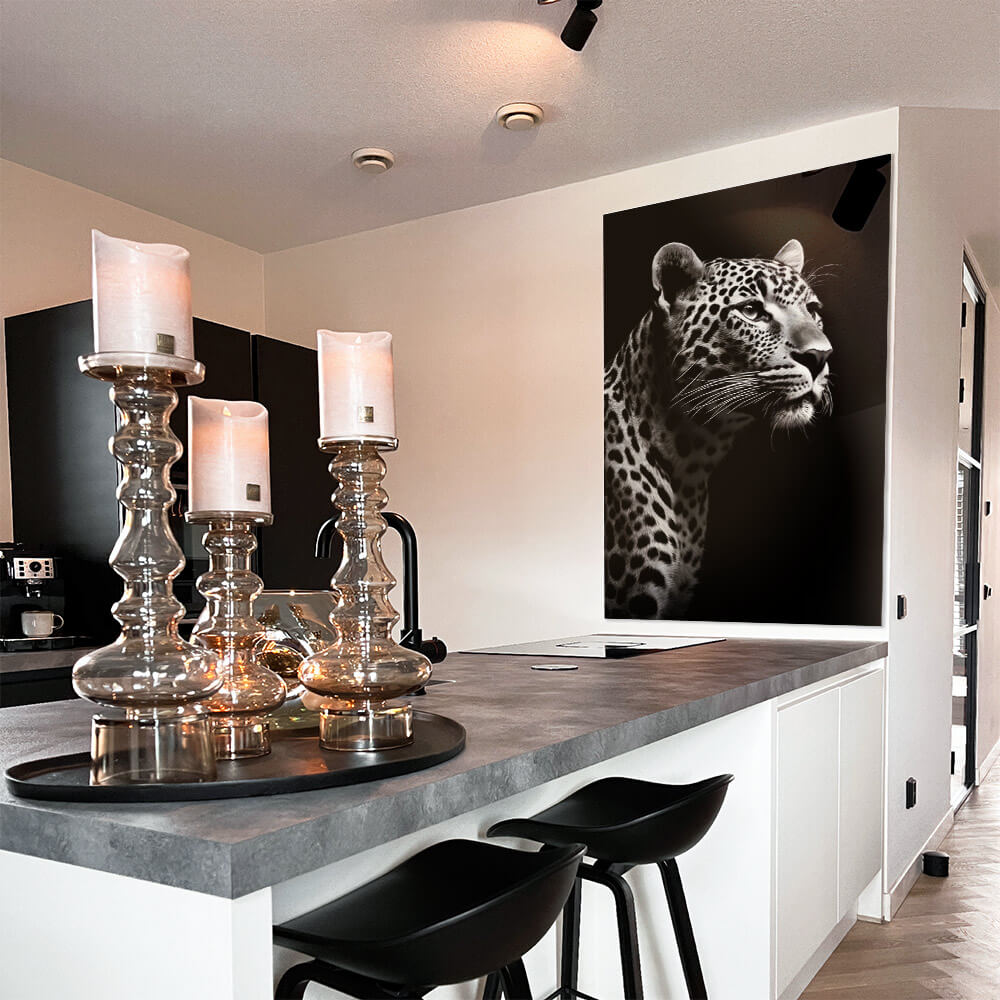 Leopard Black - Verre