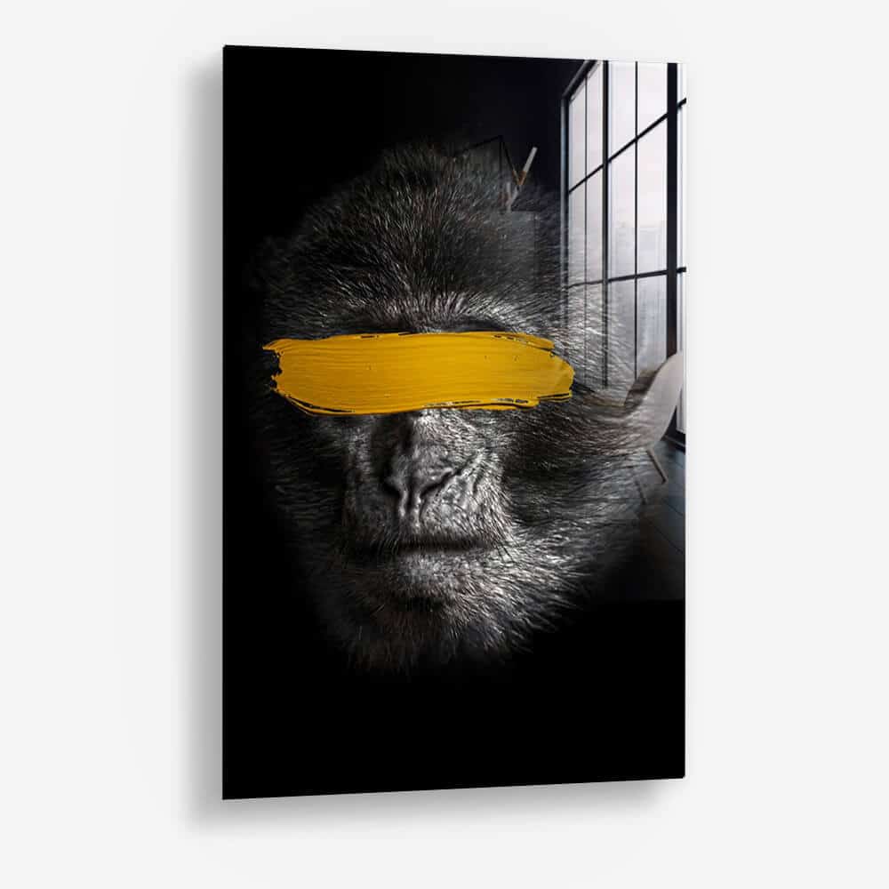 Monkey (see no evil) - Verre