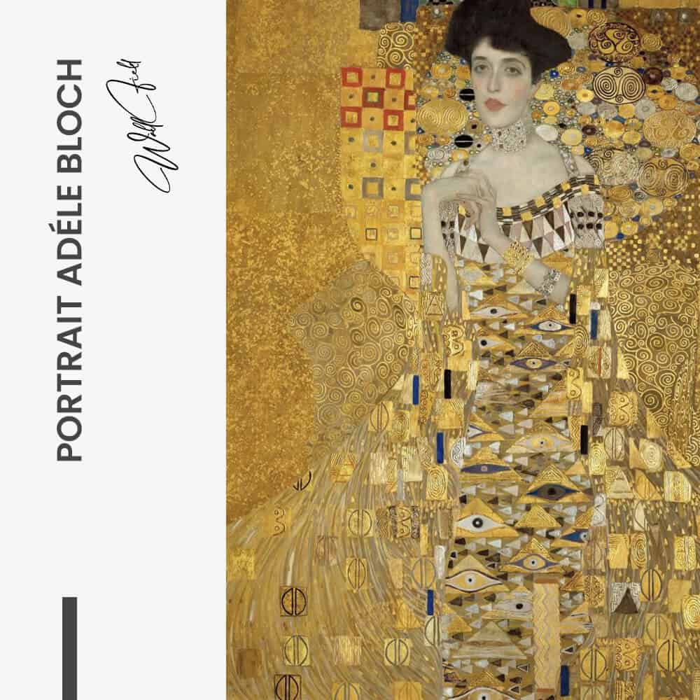 Portrait Adéle Bloch - Verre