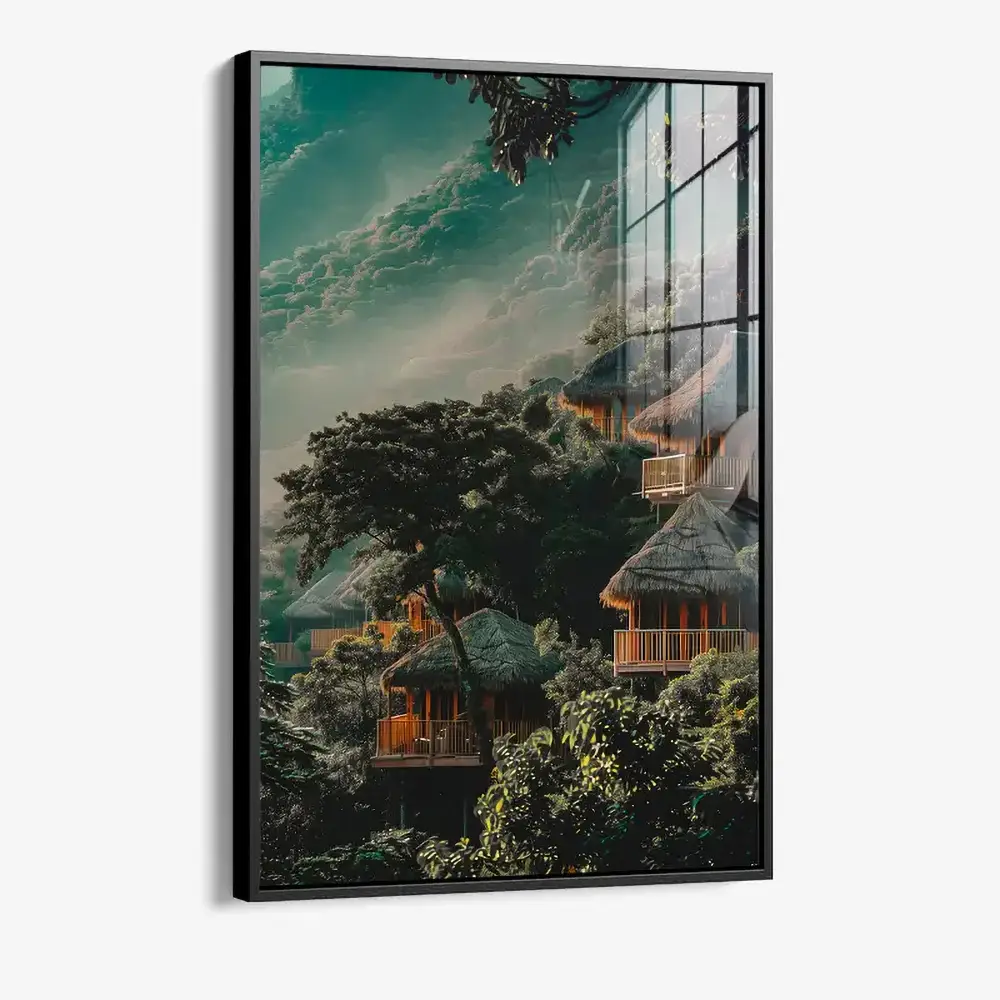 Jungle Stilt Haven – Verre