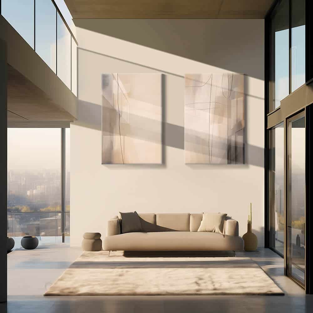 Bundle: "Soft Abstract" (2x) – Verre