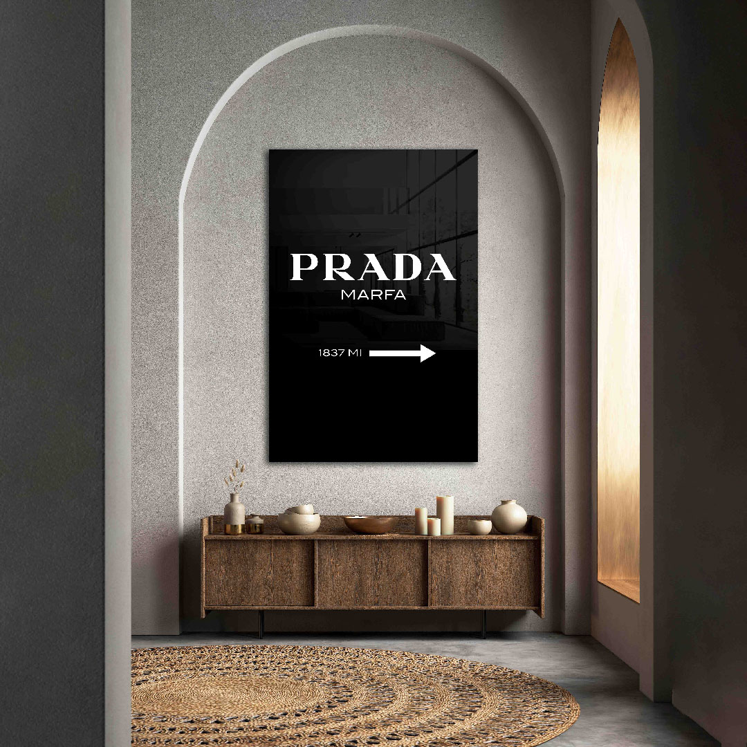 Prada Marfa NOIR - Verre