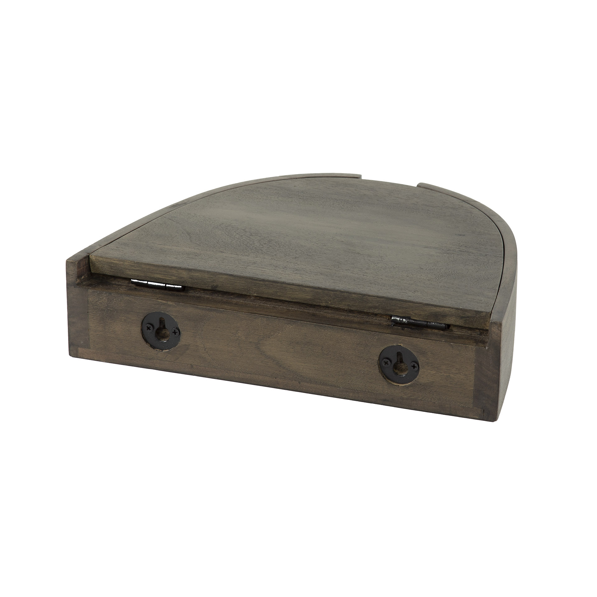 Table de chevet Cove flottante 1 tiroir - lot de 2 - vernis acacia