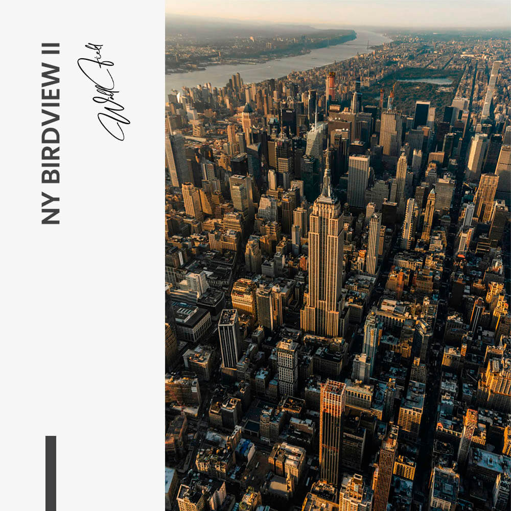 NY Birdview II – Verre