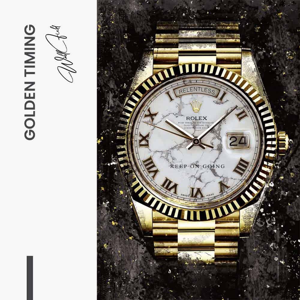 Golden Timing - Verre