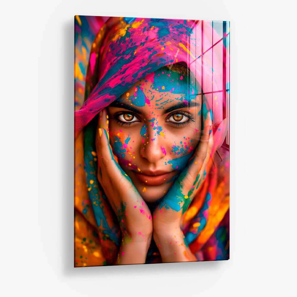 Colorful Lady – Verre