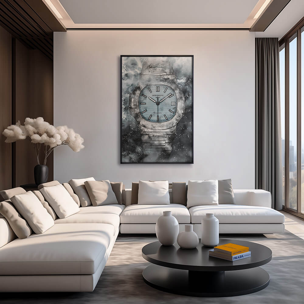 "Luxurious Time (Blue)"
