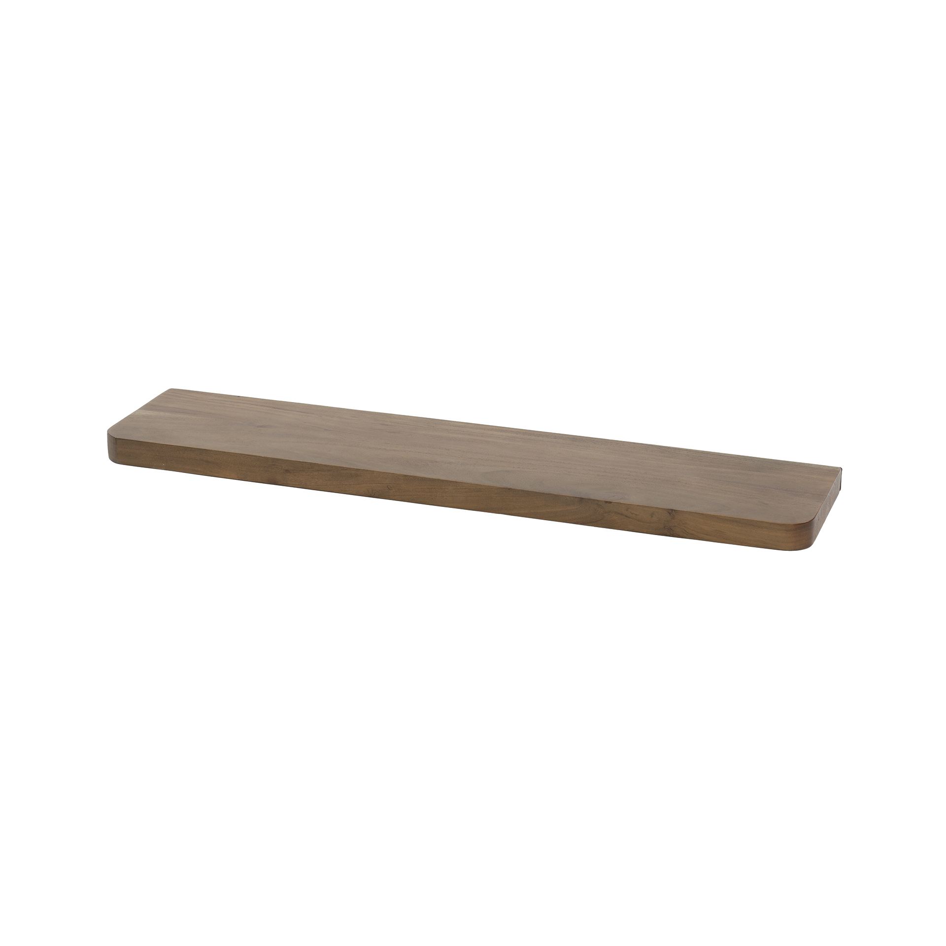 Etagère murale Carve 90 cm - Acacia massif marron