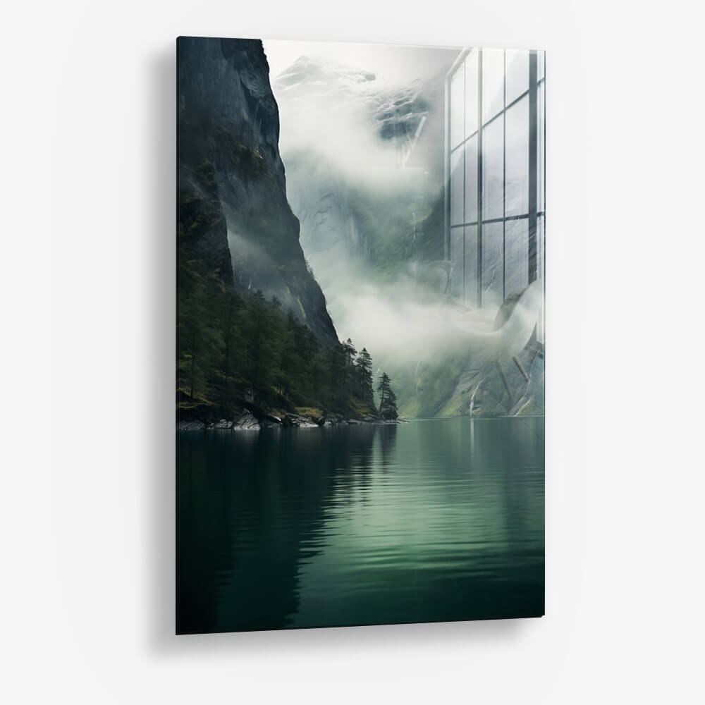 Misty Lake II – Verre