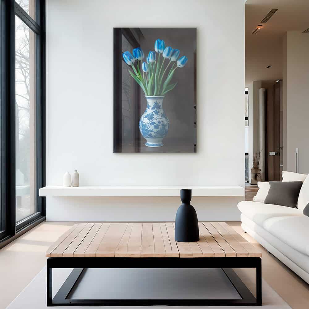 Blue Tulips – Verre