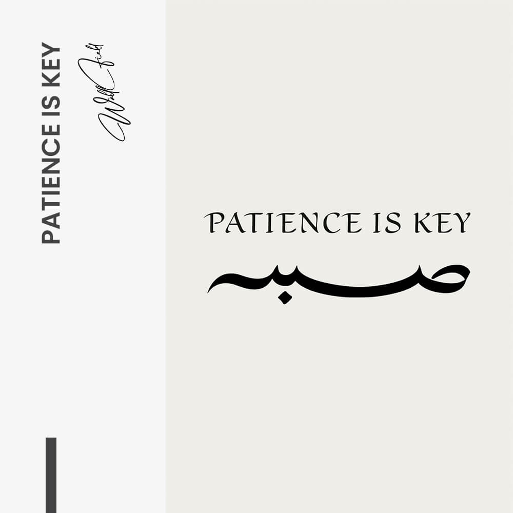 Patience Is Key – Verre