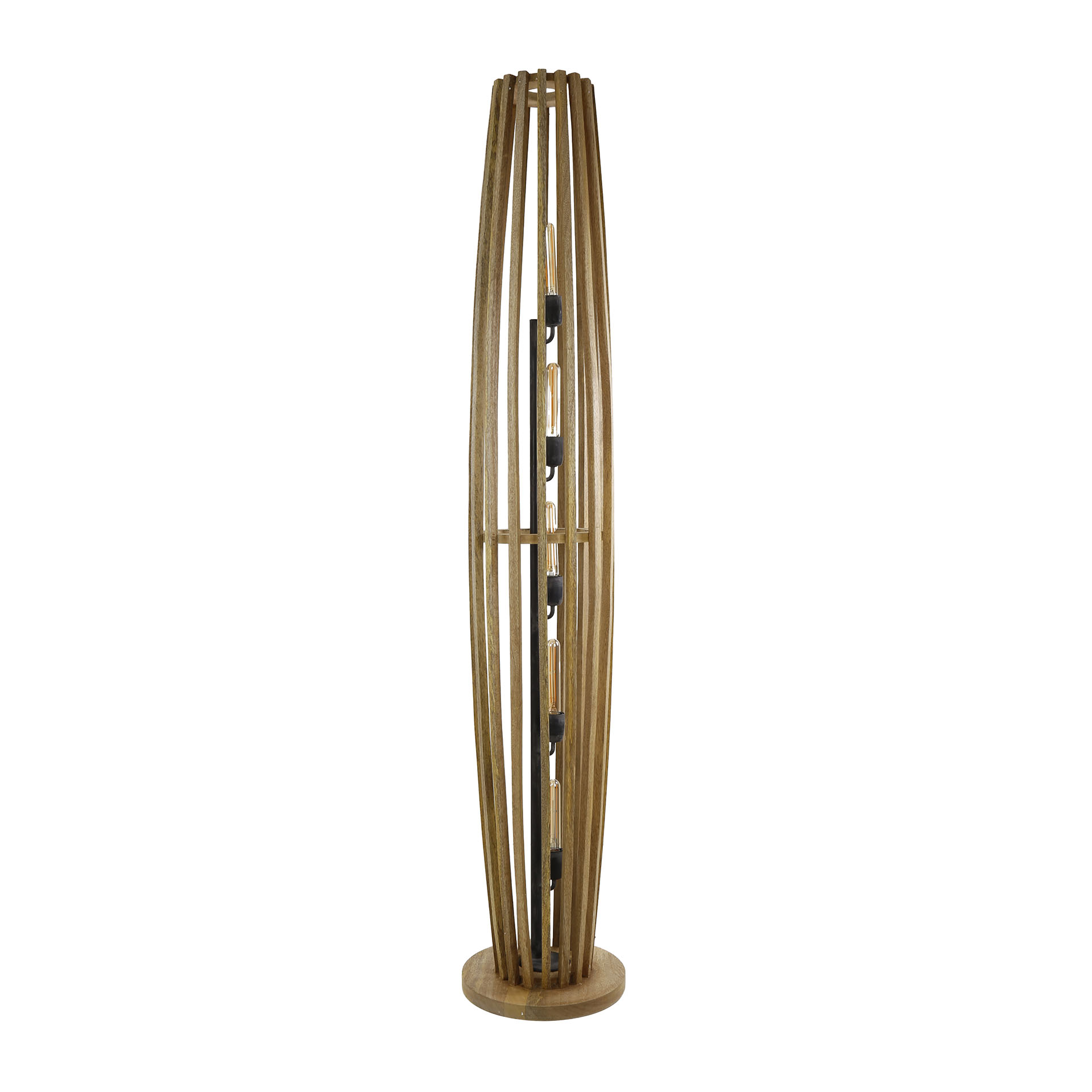 Lampadaire 5L orbite XL / Manguier massif naturel